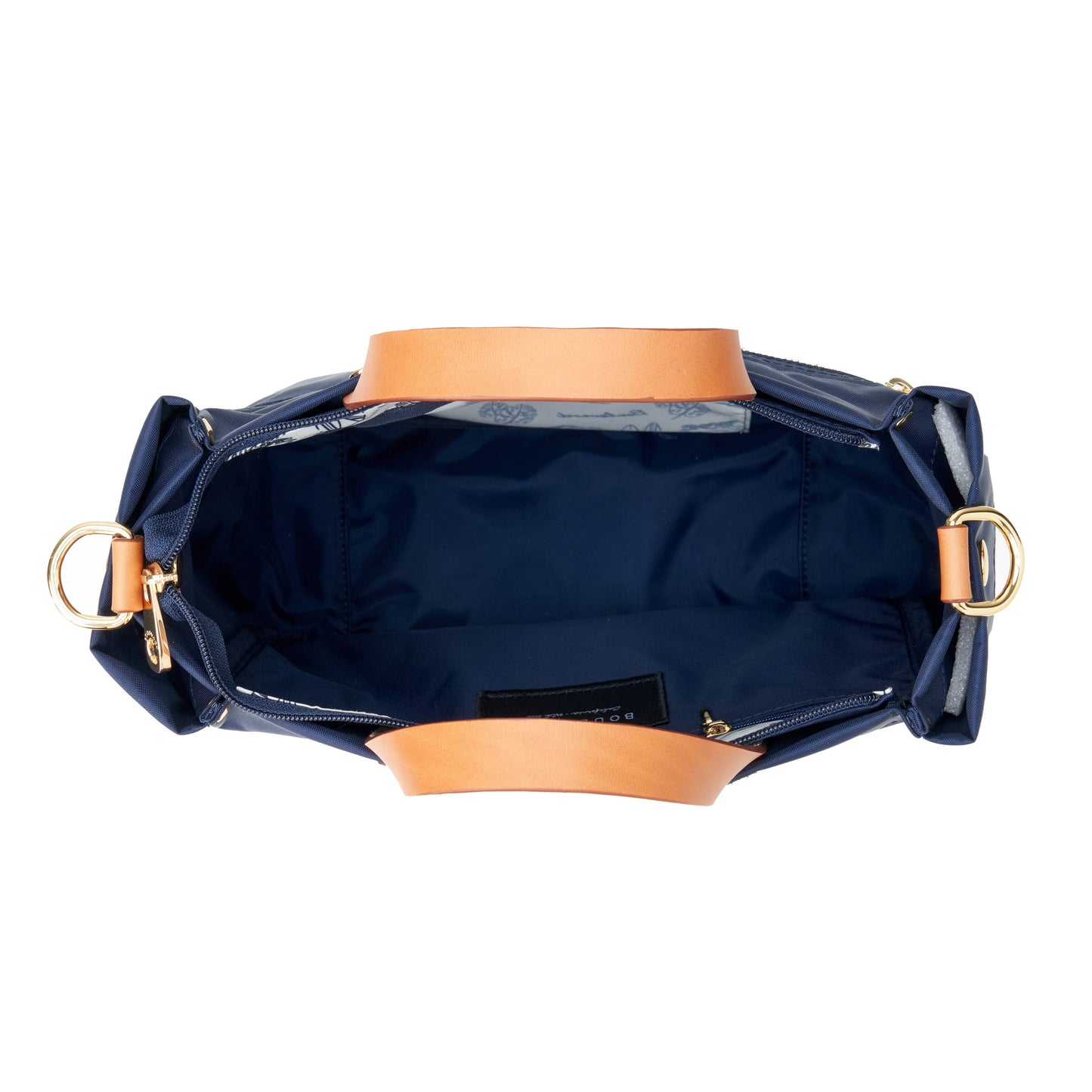 Joey Navy Nylon Tote
