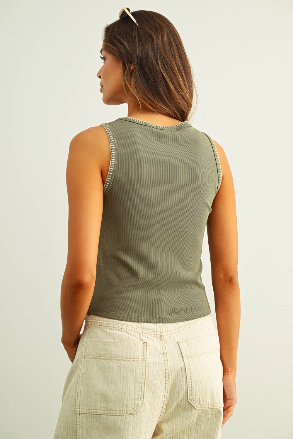 Cove Top | Army Green