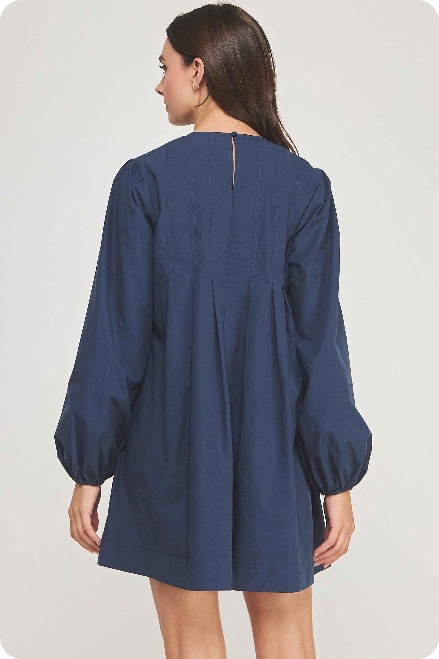 Pintuck Dress