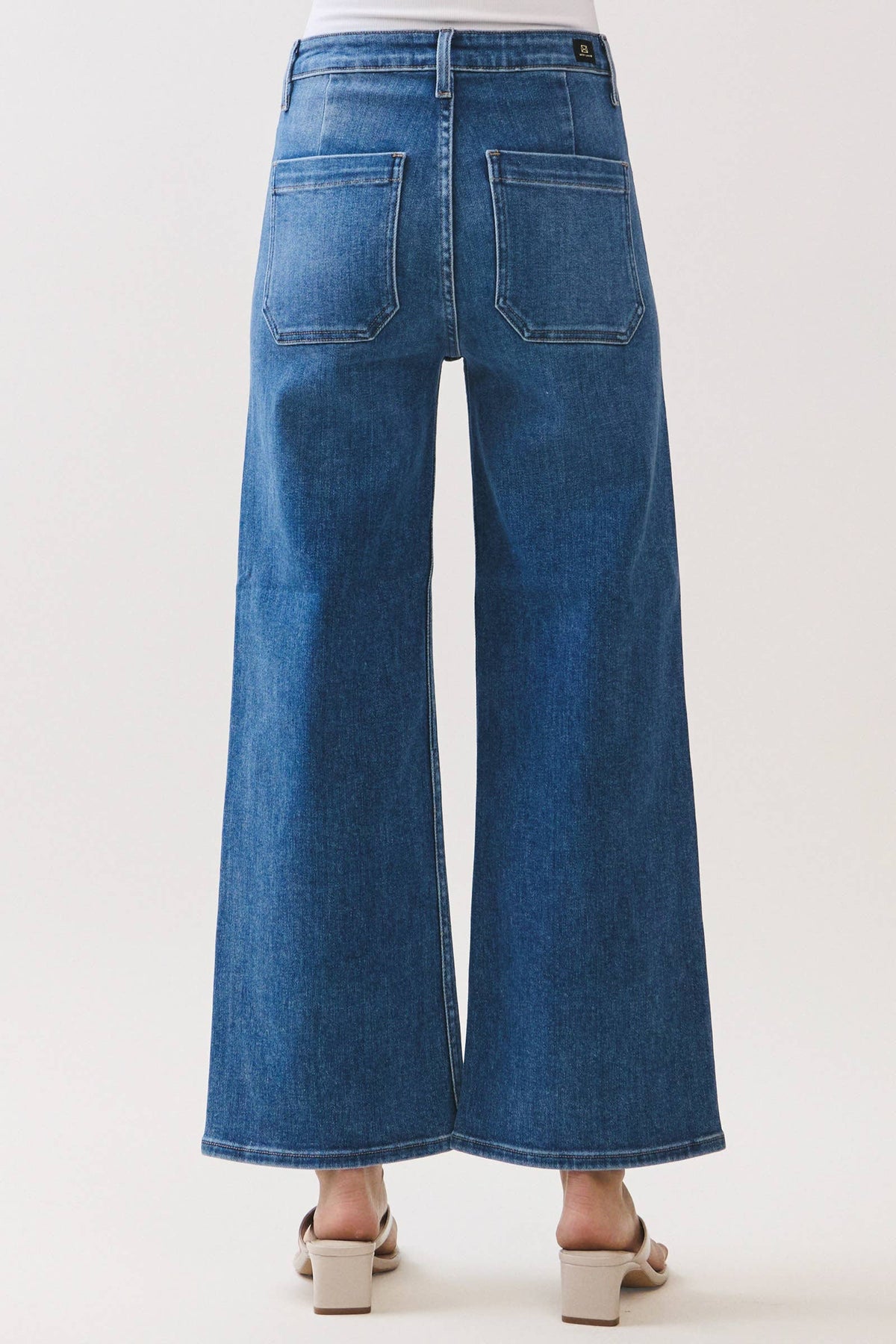 Patch Pocket Pant | Medium Denim