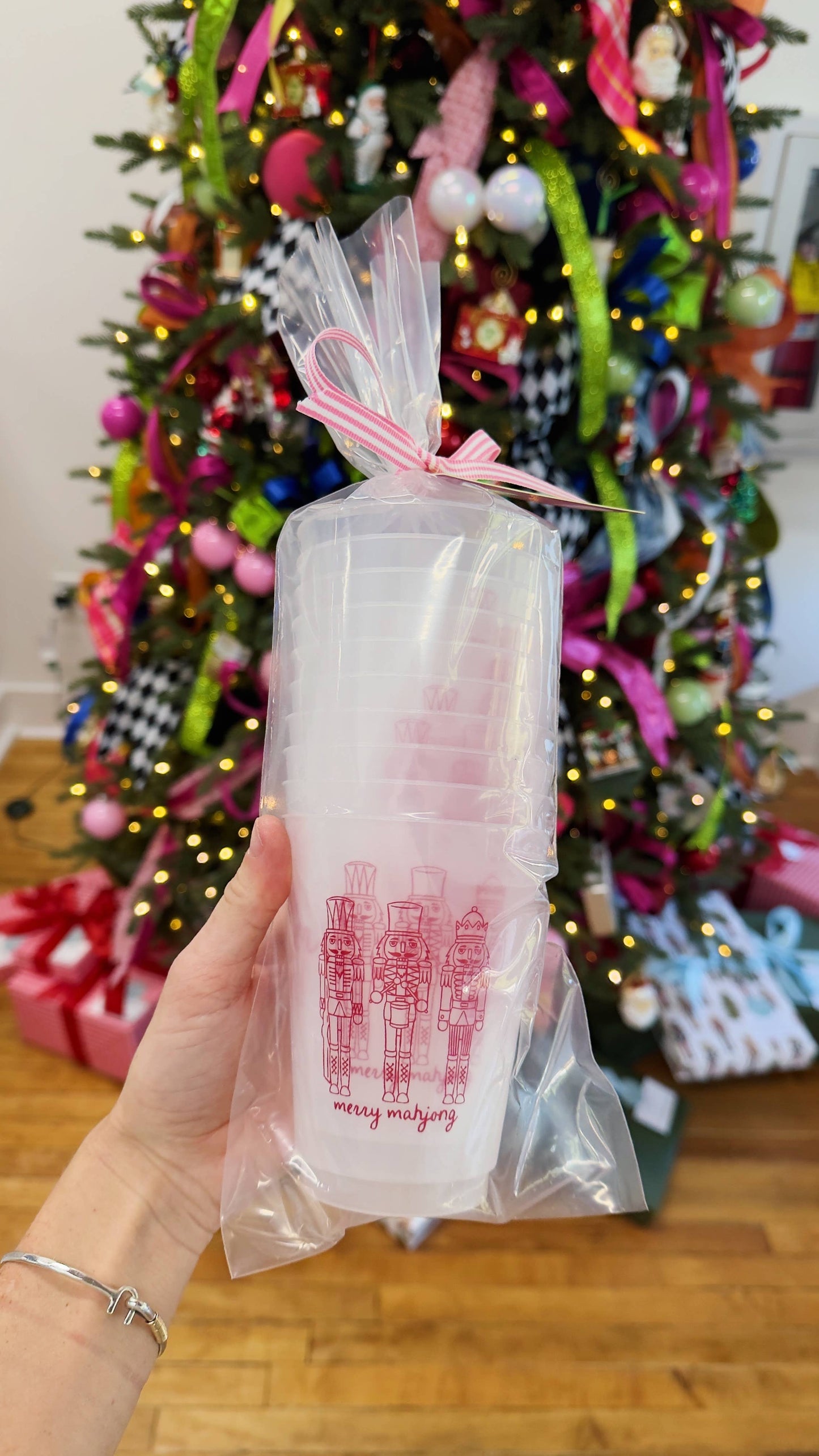Nutcracker Season Mahjong Cups