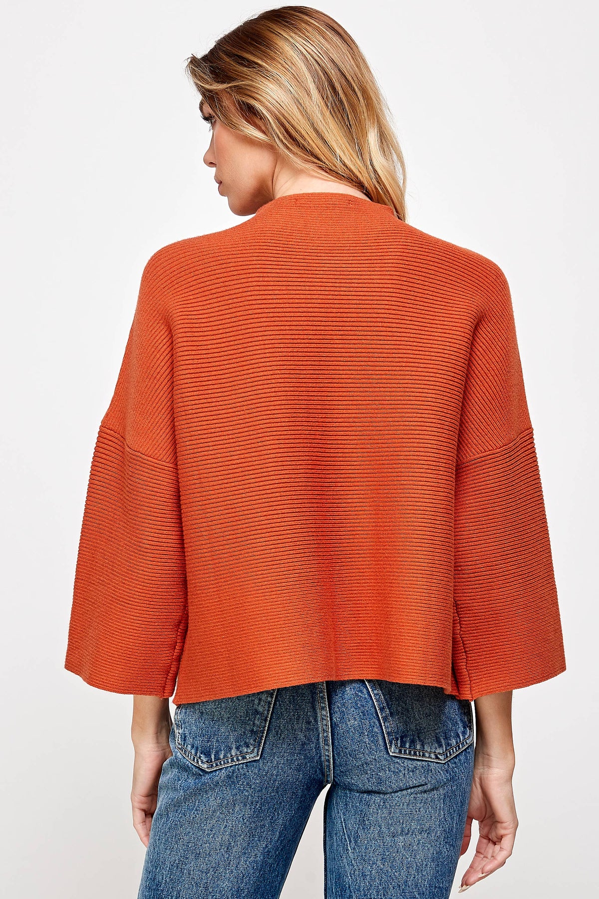 JT-5002-6 NOT YOUR CASUAL TOP-GINGER