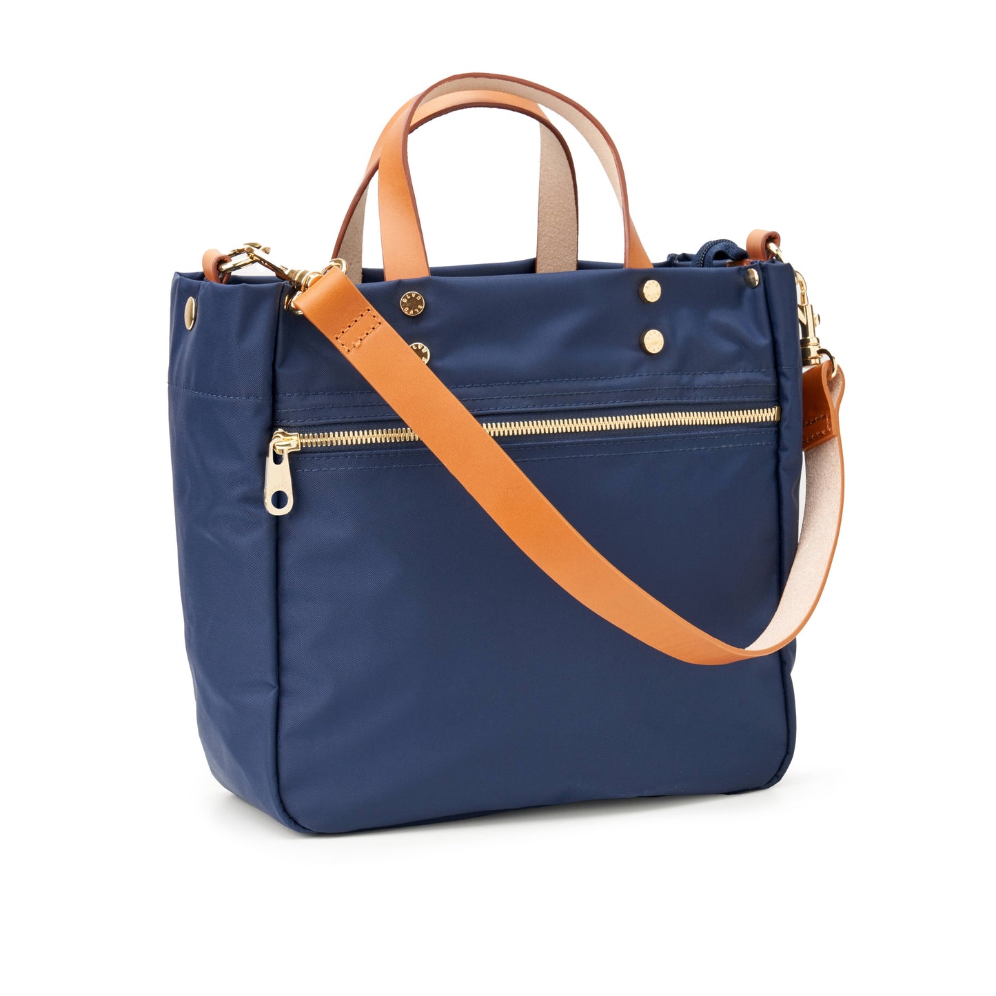 Joey Navy Nylon Tote