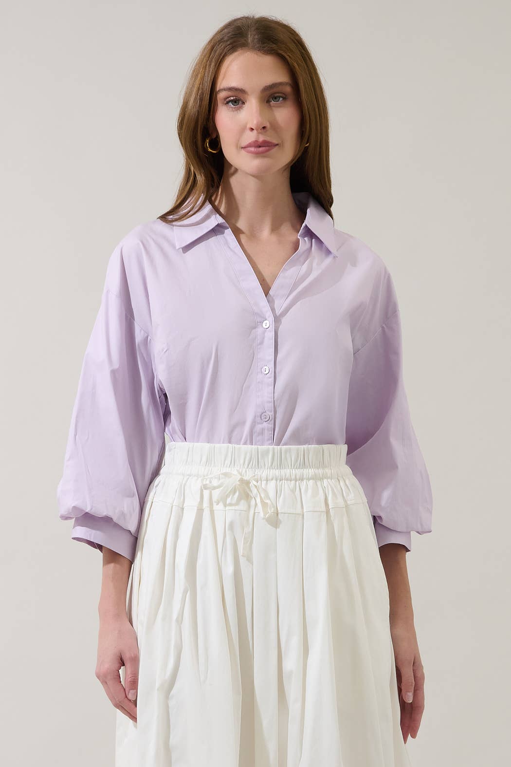 Chalet Button Down Top
