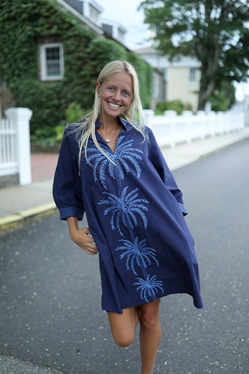 Campbell Dress | Navy