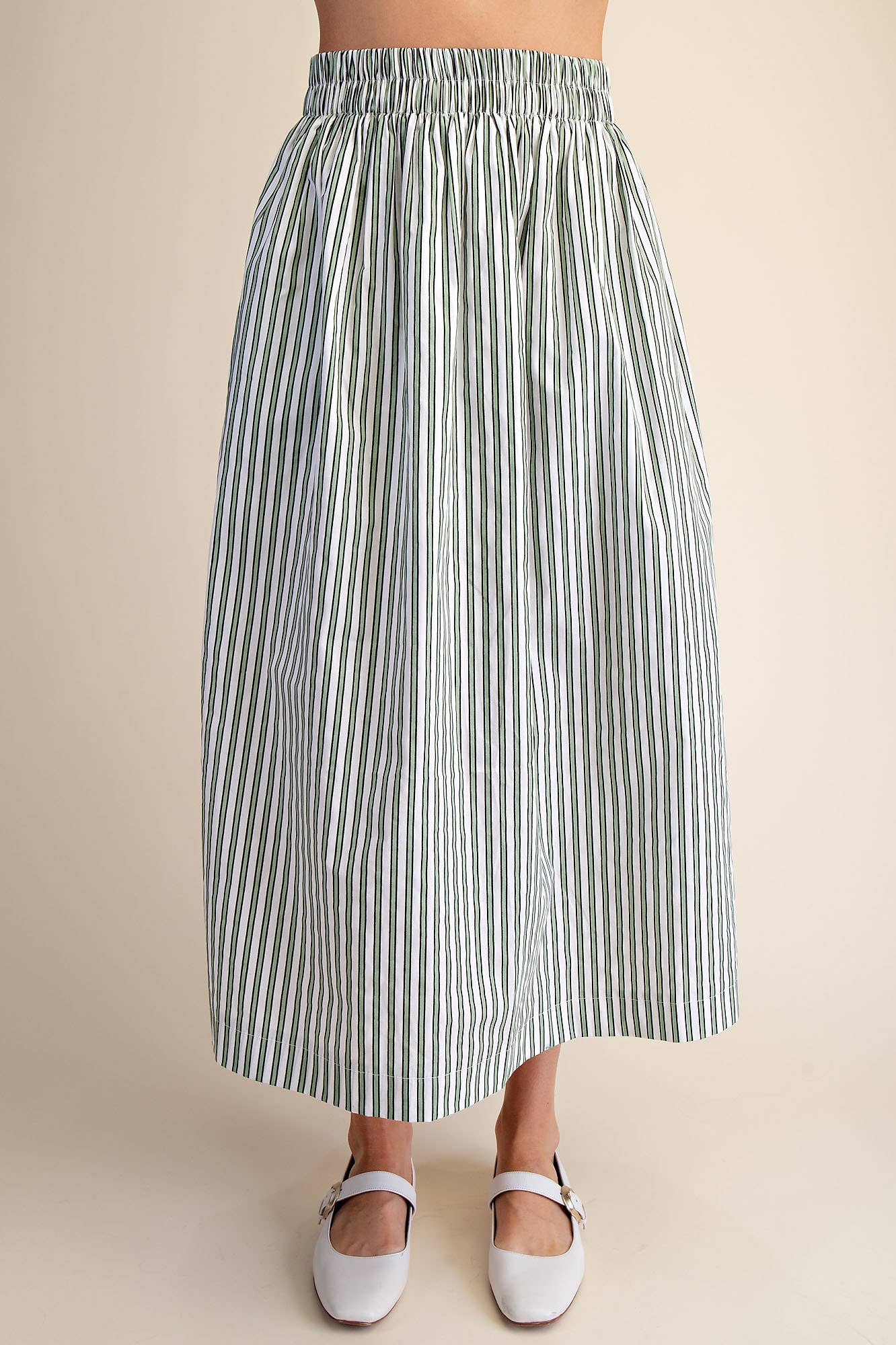 Stripe Maxi Skirt