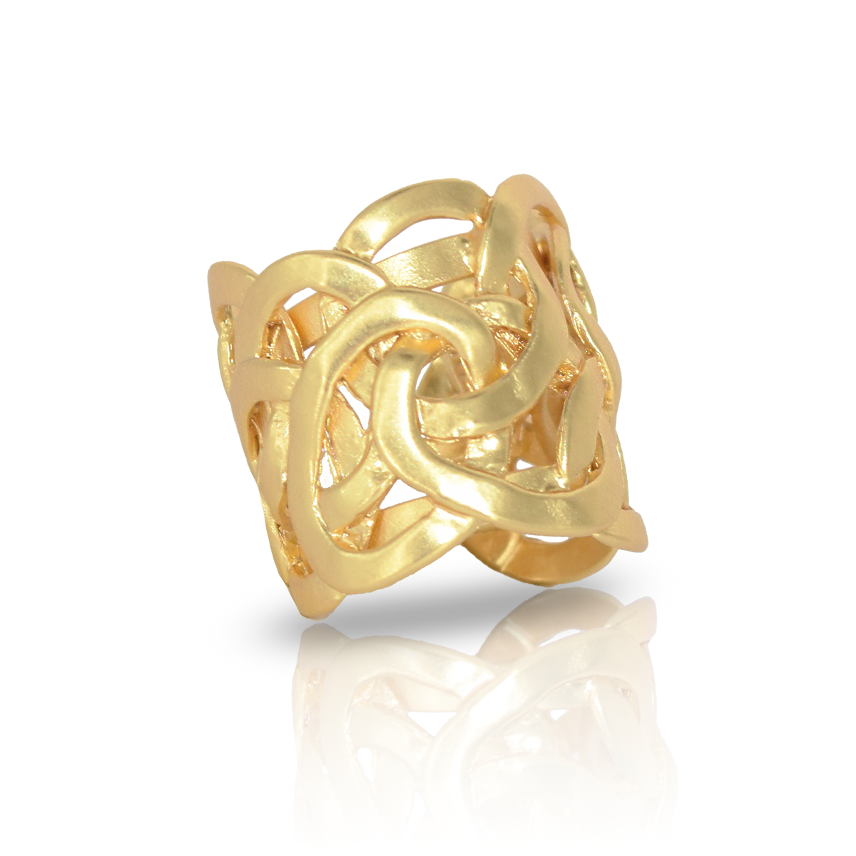 Overlap Twist Ring