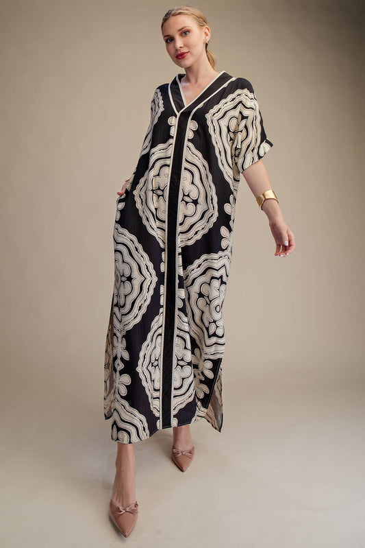Calypso Maxi Dress | Black