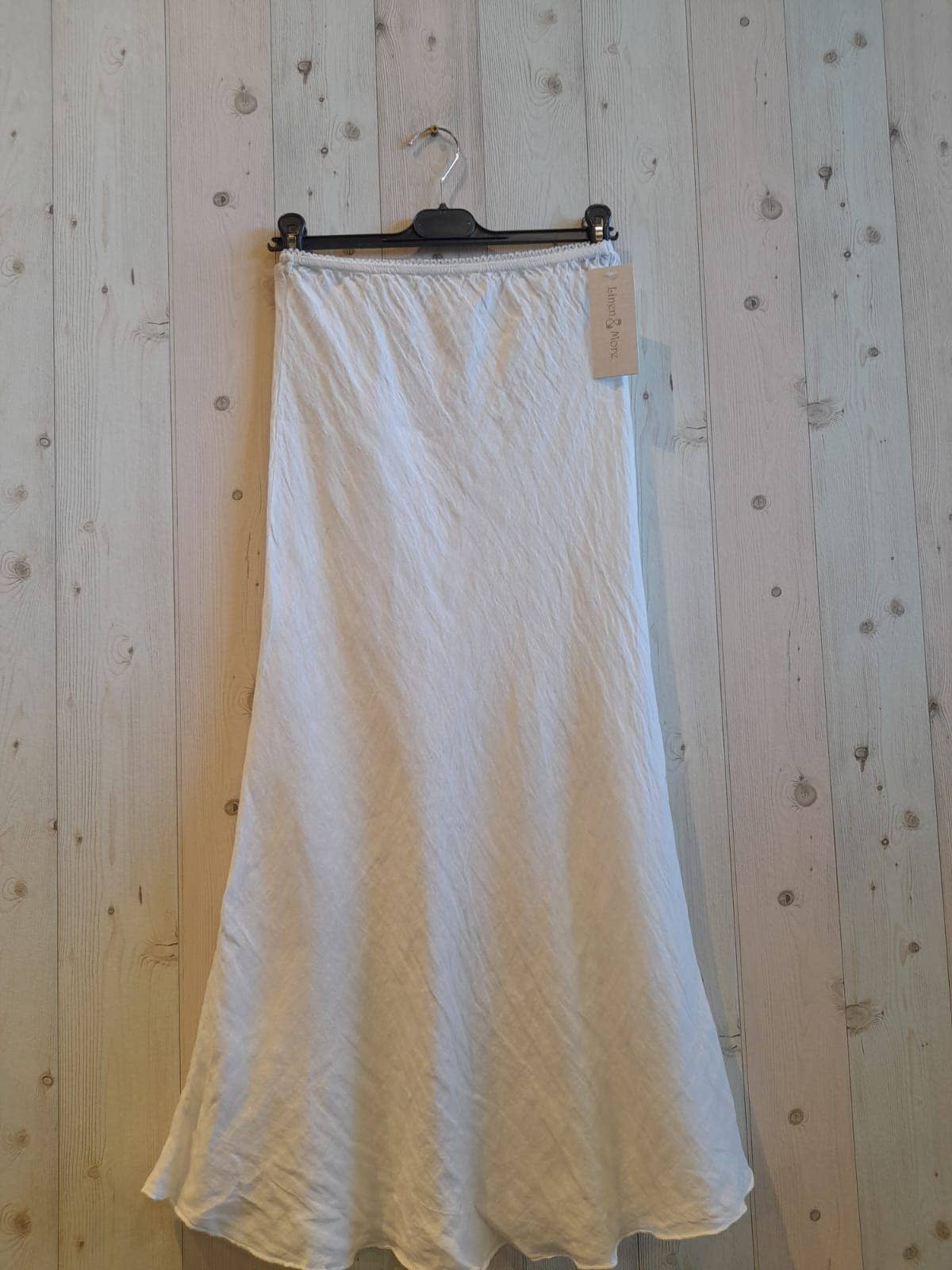 REF 6298 100% LINEN SKIRT