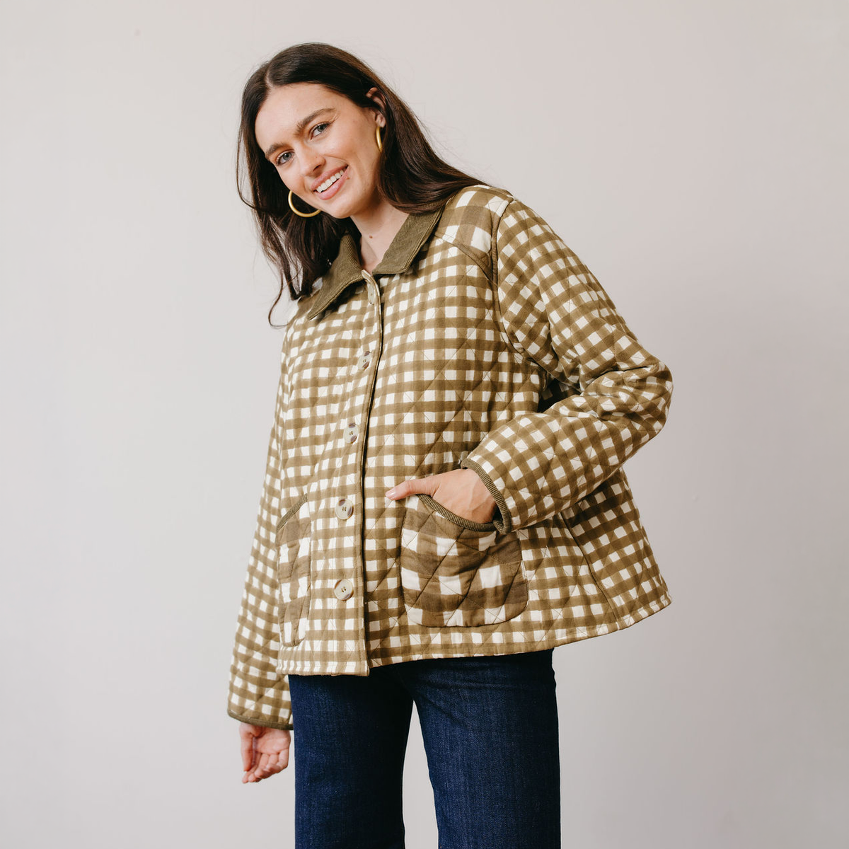 Gingham Jacket