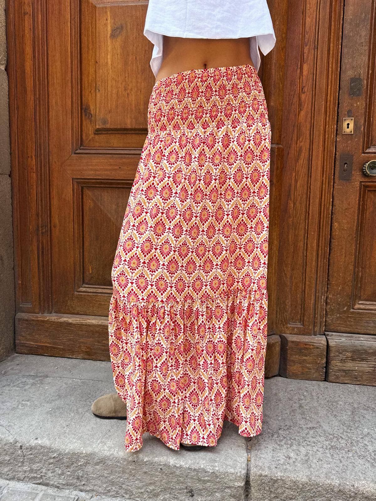 Mica Garnet Skirt