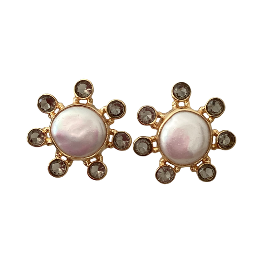 Contessa Earring | Smokey Quartz