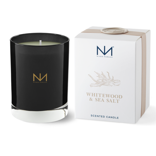 Niven Morgan Candle | Whitewood & Sea Salt