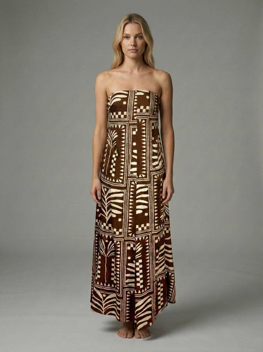 Terracotta Maxi Dress