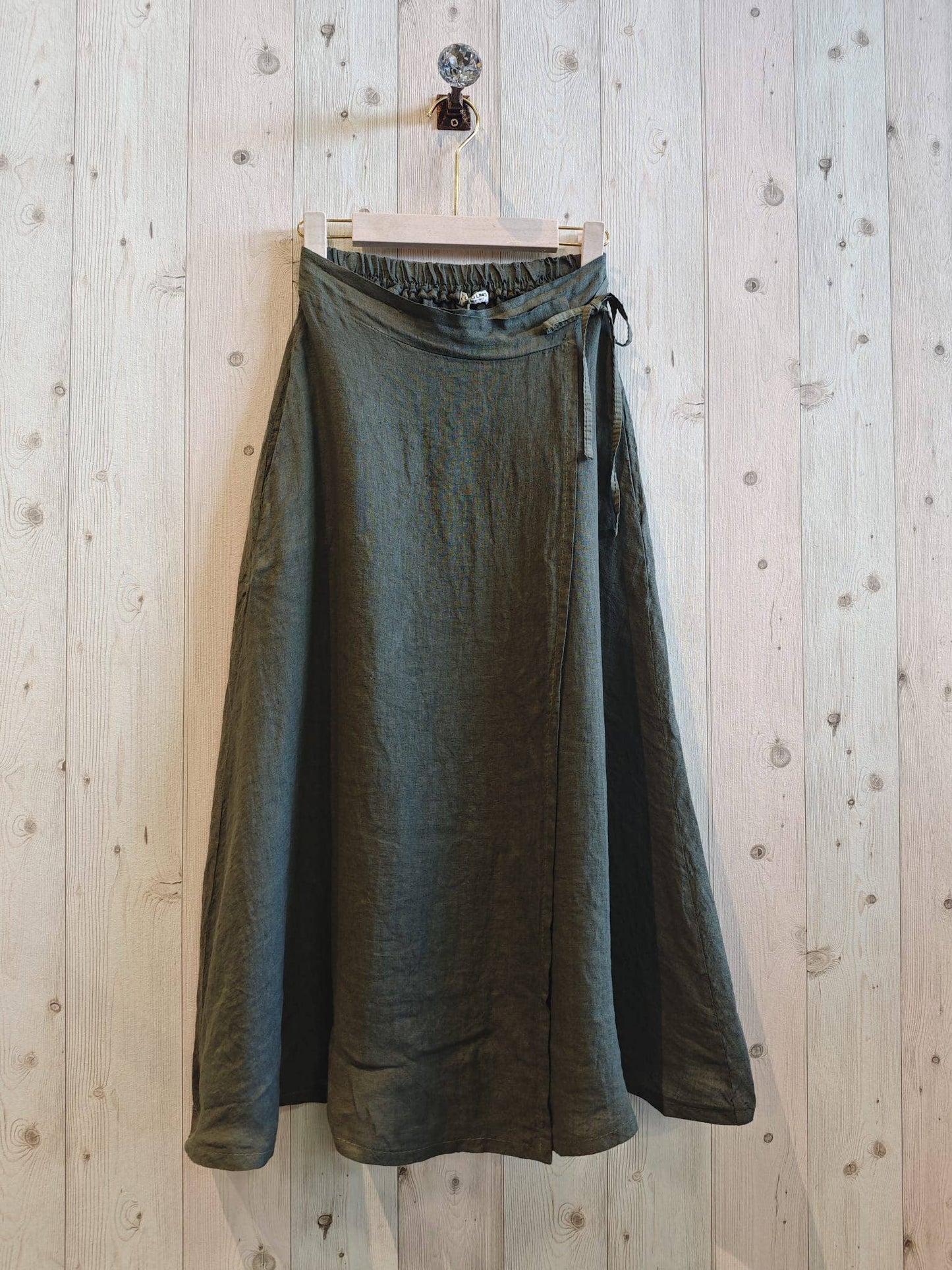 REF 6088 100% LINEN SKIRT