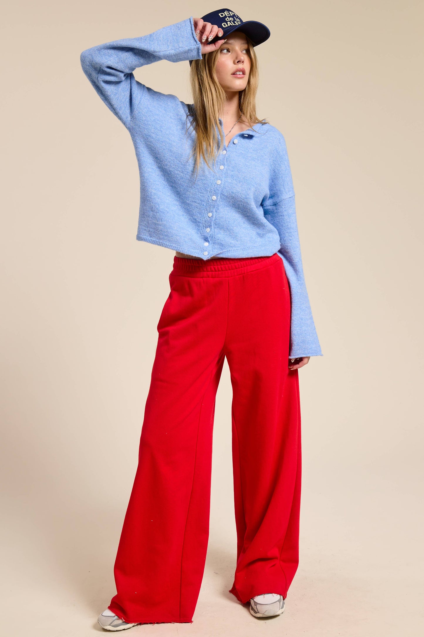 Essential Button Down Cardigan Top