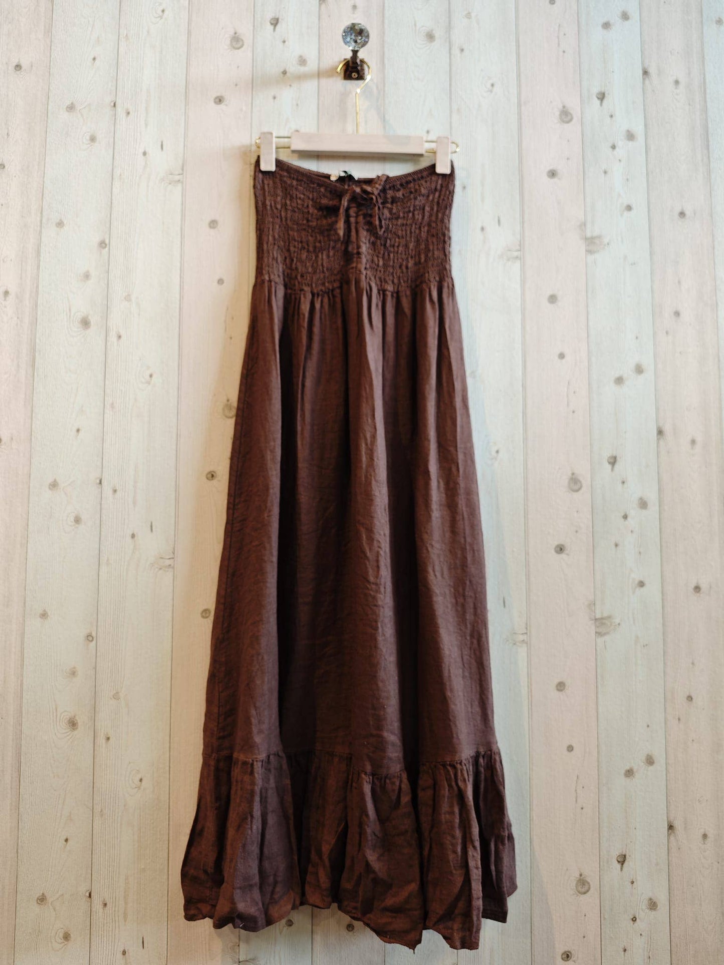 REF 72139 100% LINEN WORD OF HONOR DRESS