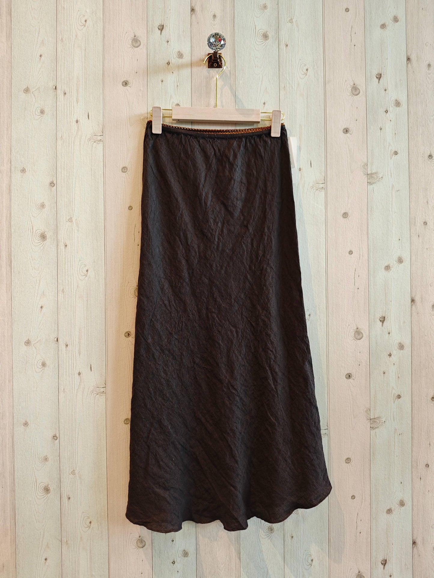 REF 6298 100% LINEN SKIRT