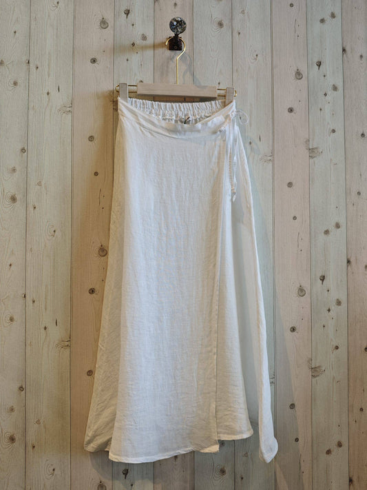 REF 6088 100% LINEN SKIRT