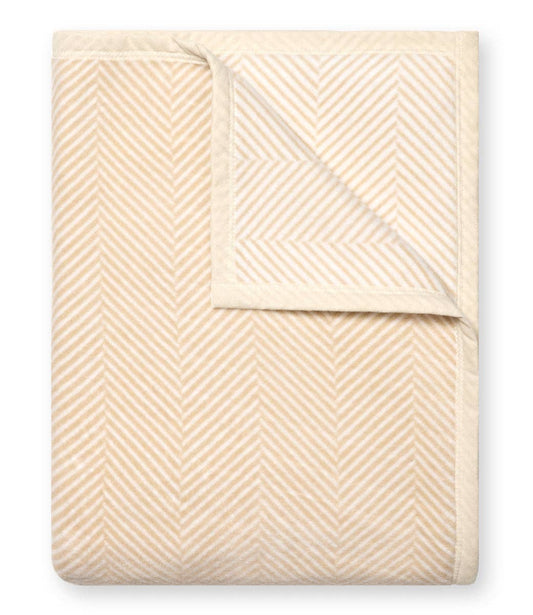 Harborview Herringbone Blanket | Cream