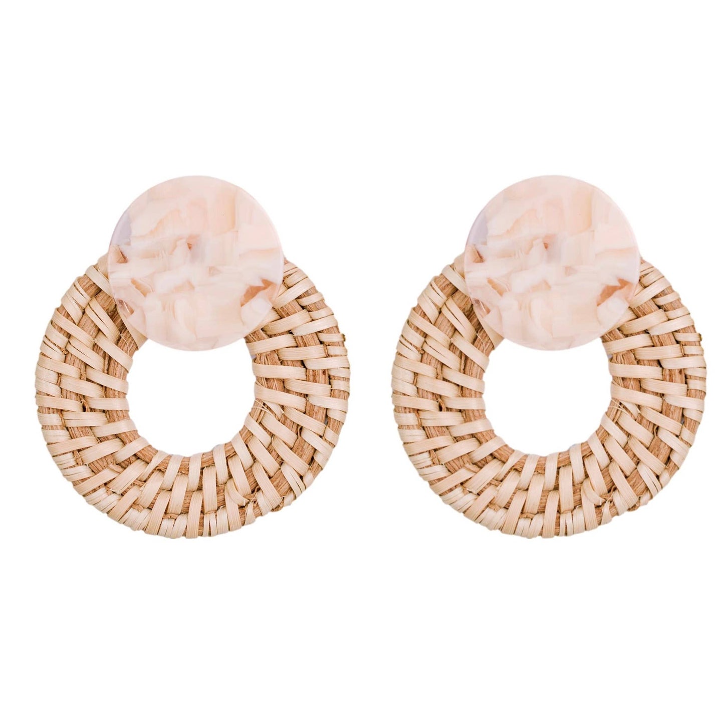 Blonde Bali Earrings