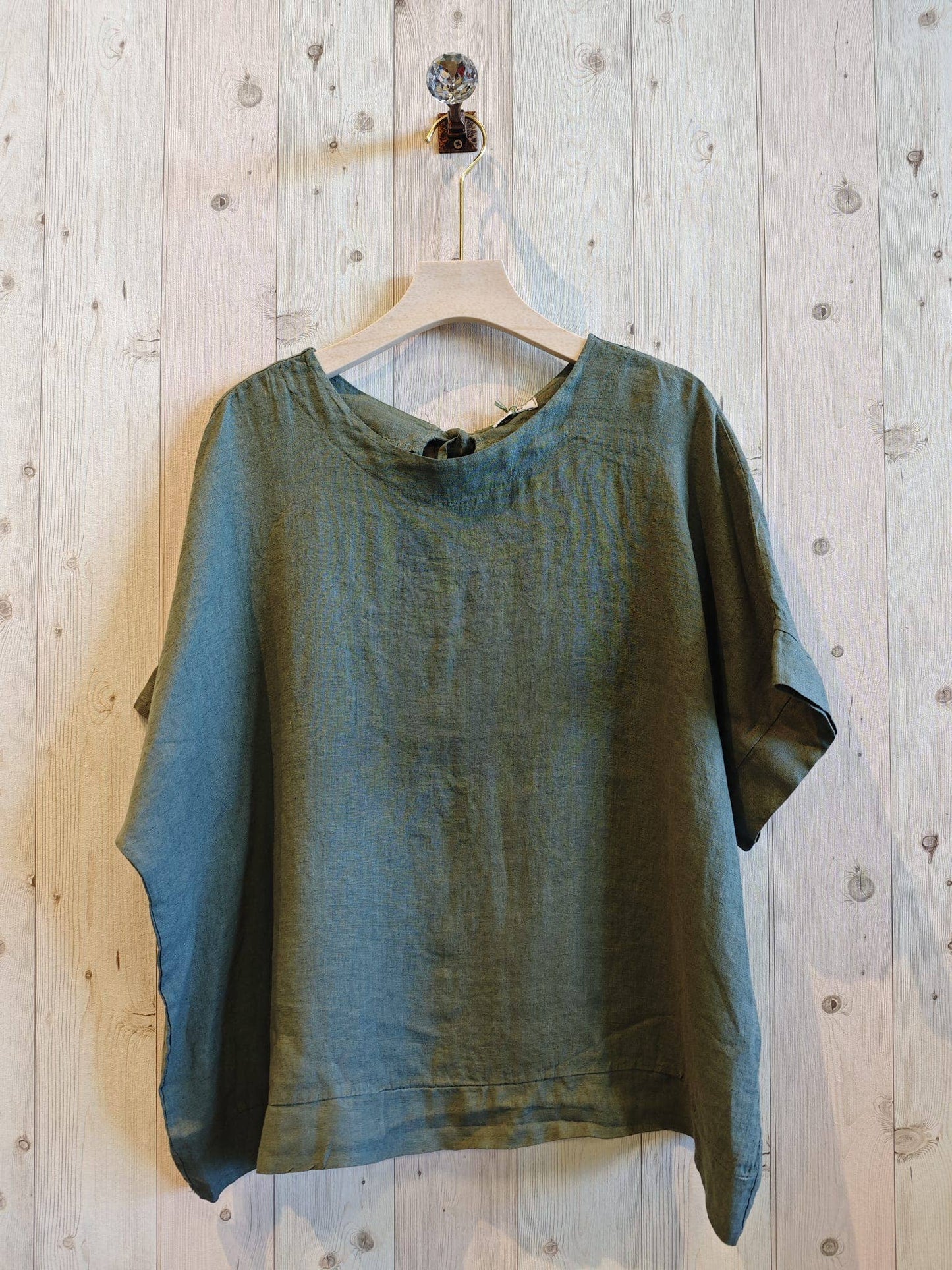 REF 17831 100% LINEN BLOUSE