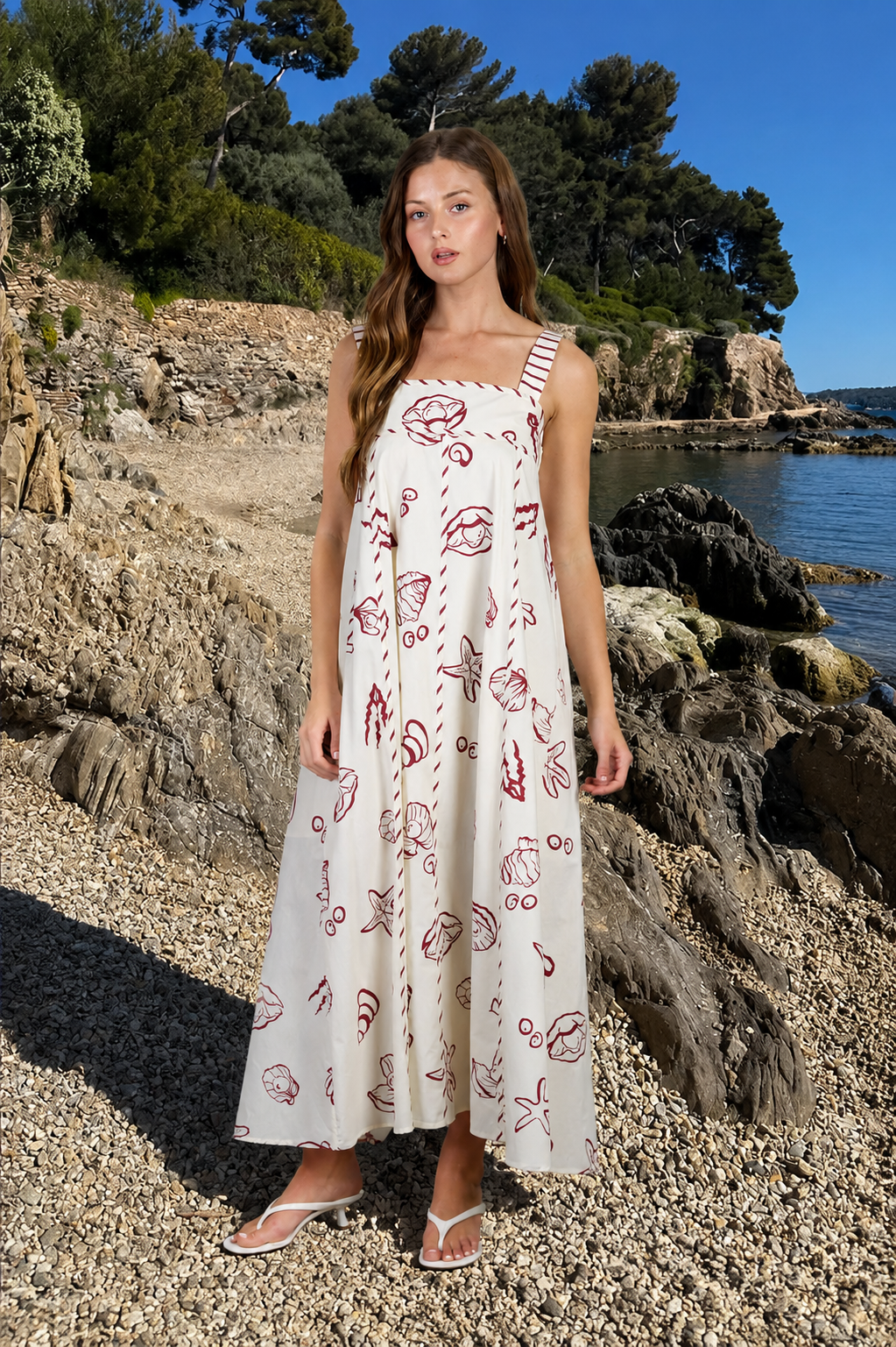 Nautical Empire Dress