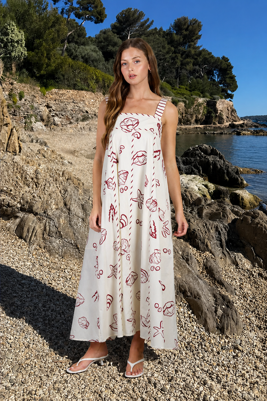 Nautical Empire Dress