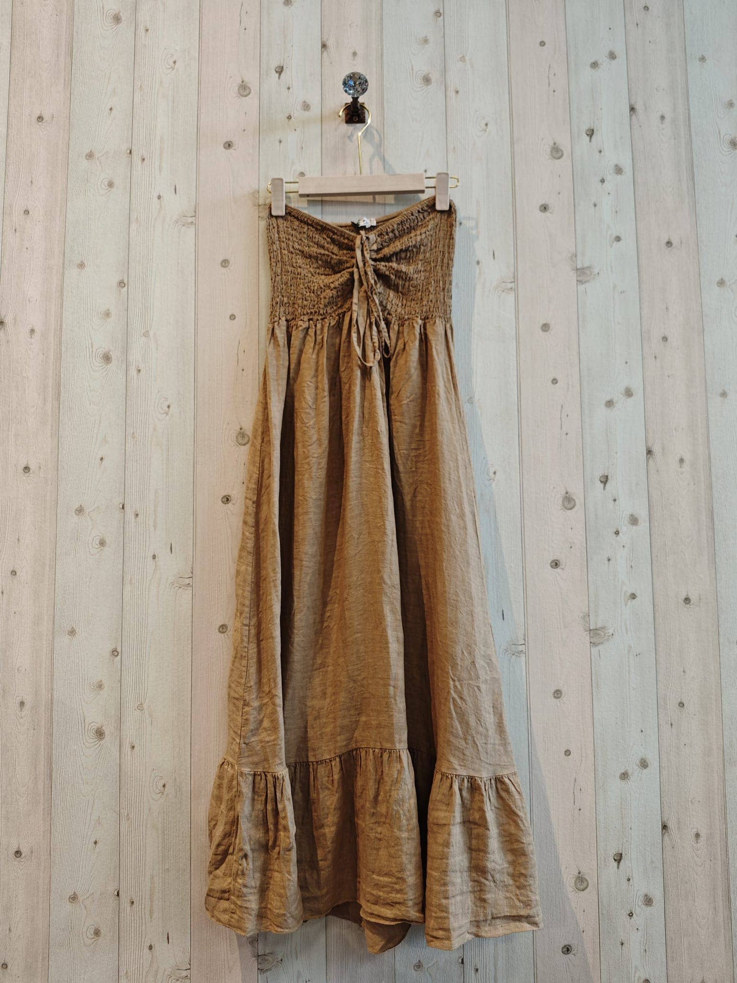 REF 72139 100% LINEN WORD OF HONOR DRESS