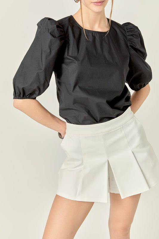 Poplin Top