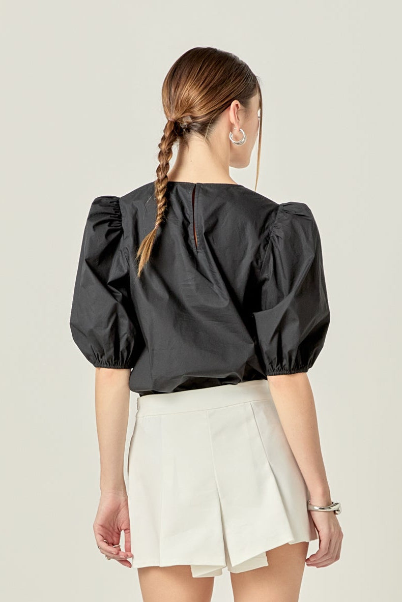 Poplin Top