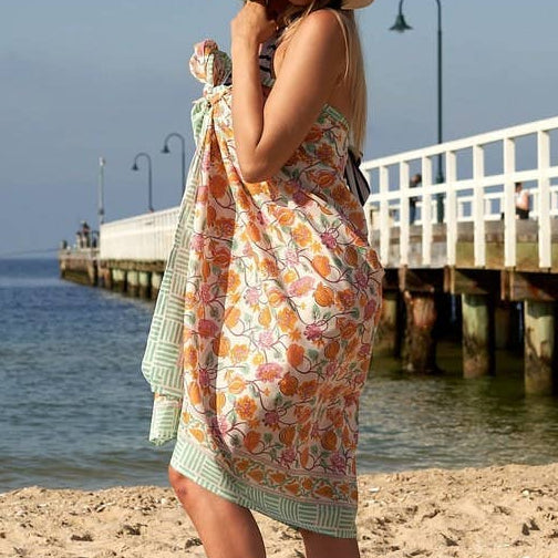 Island Blossoms Sarong
