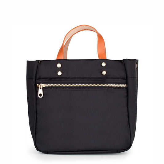 Joey Black Nylon Tote