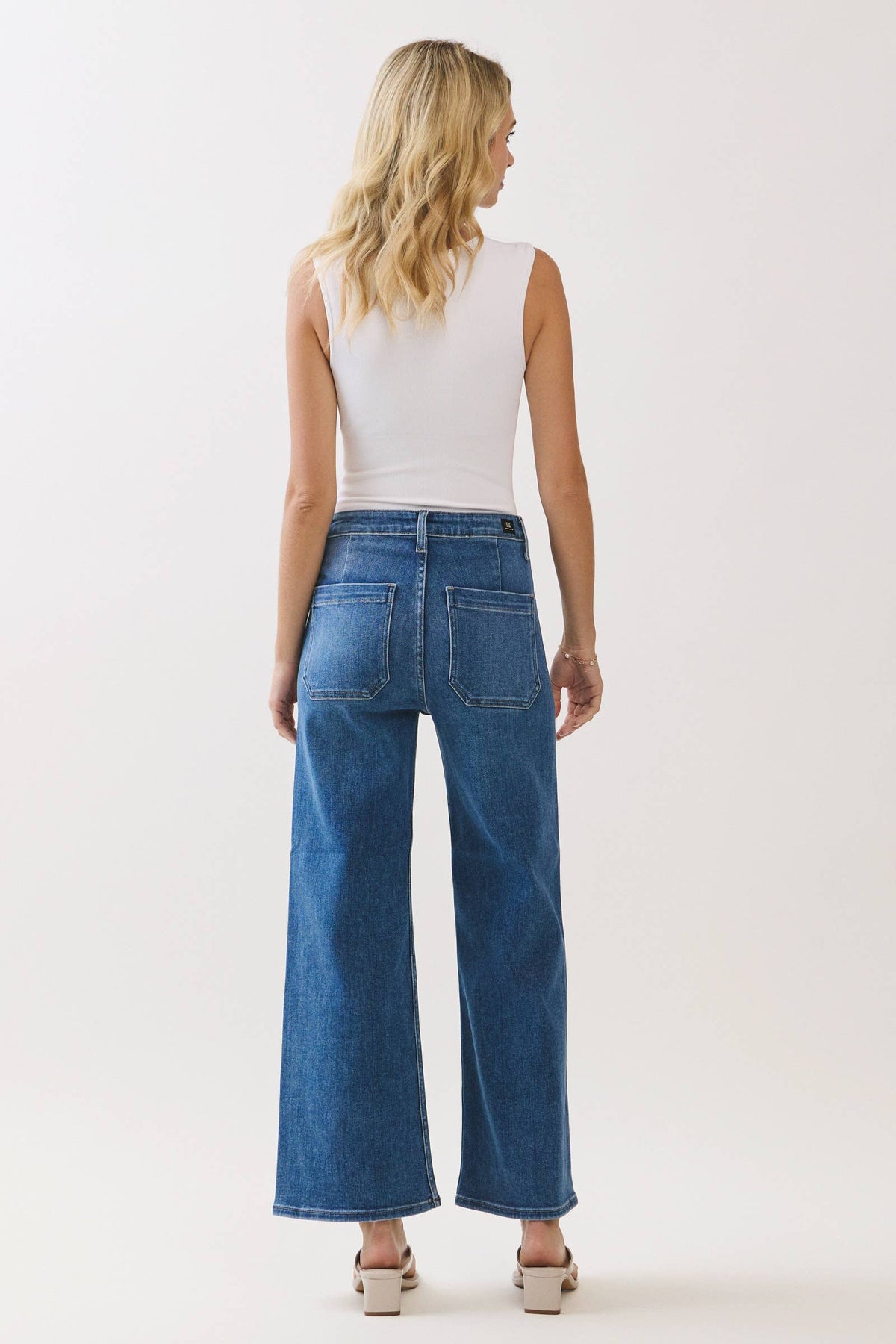 Patch Pocket Pant | Medium Denim
