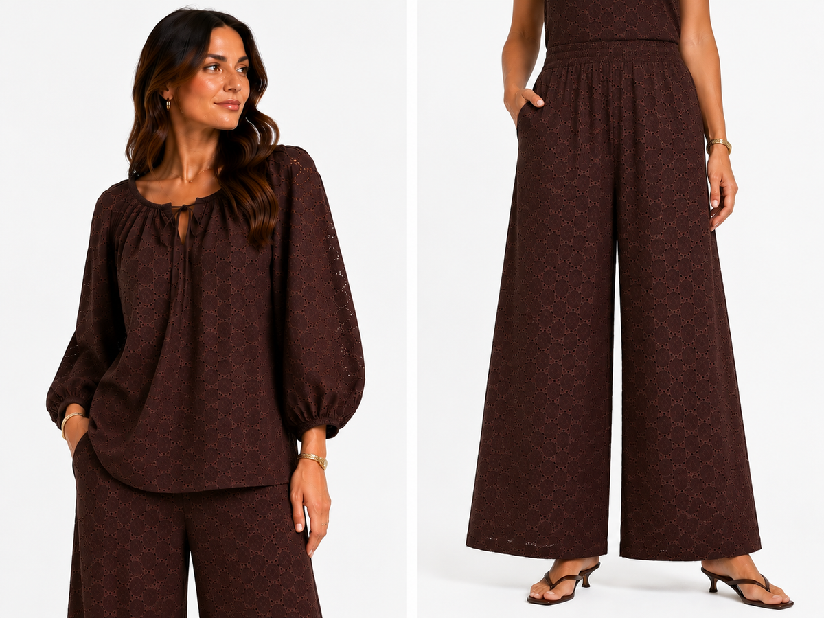 Charlotte Eyelet Set