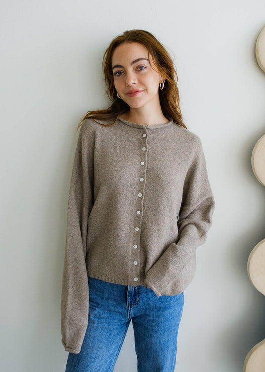 Piper Cardigan | Mocha