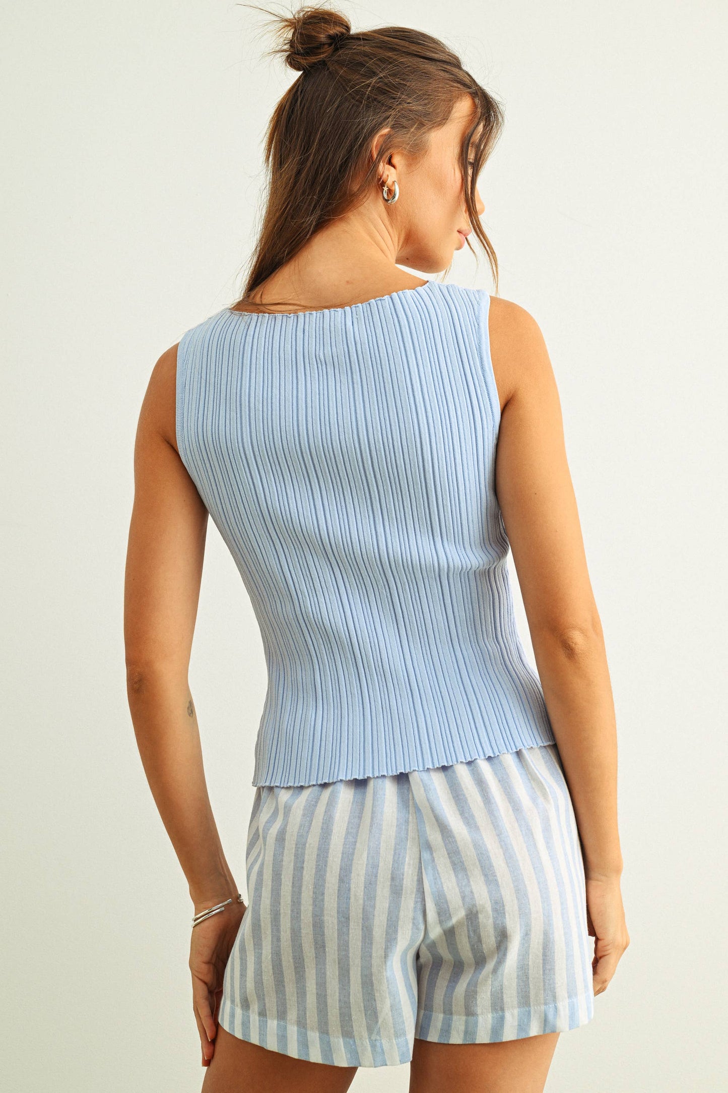 Skye Ribbed Top | Color Options