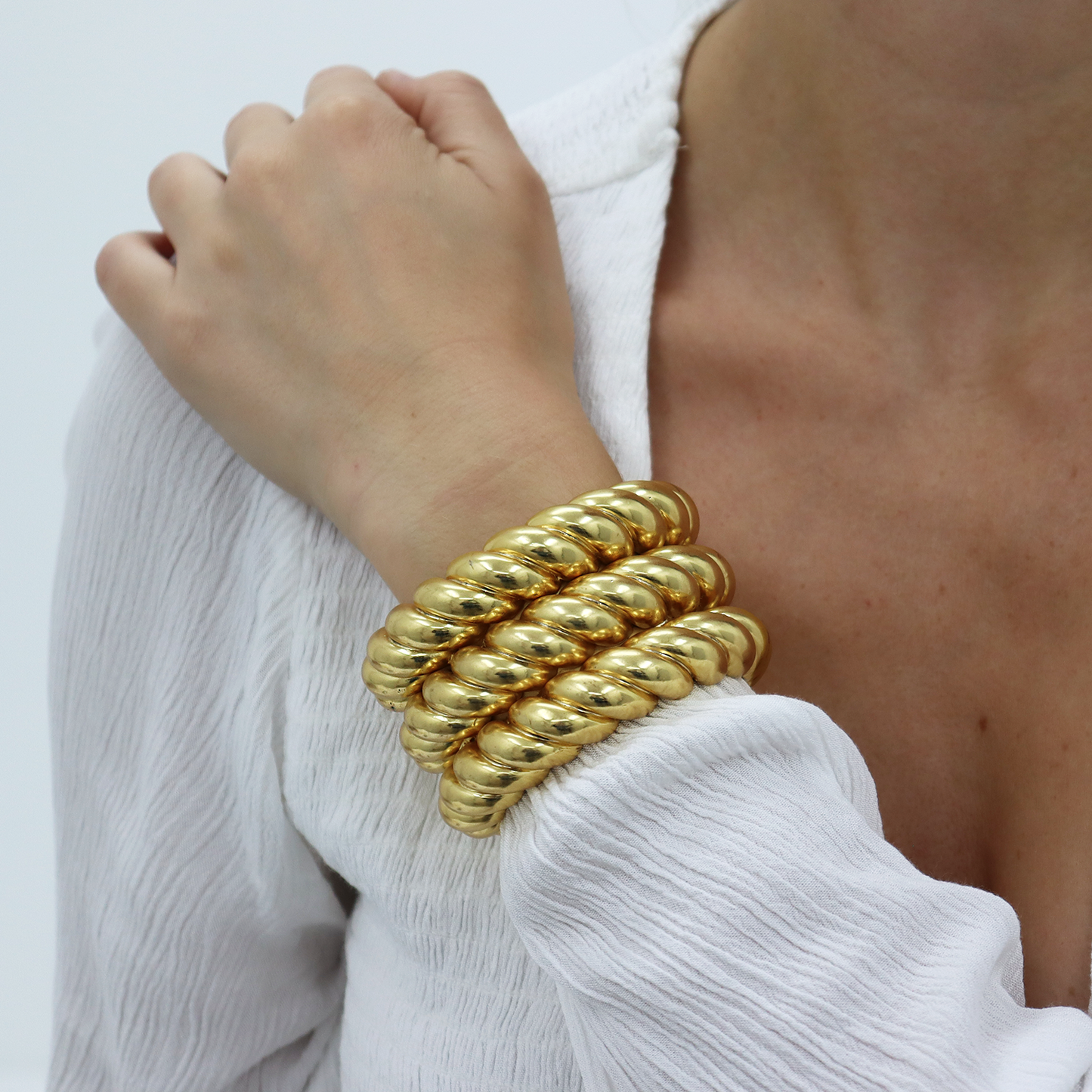 Twisted Ropes Cuff