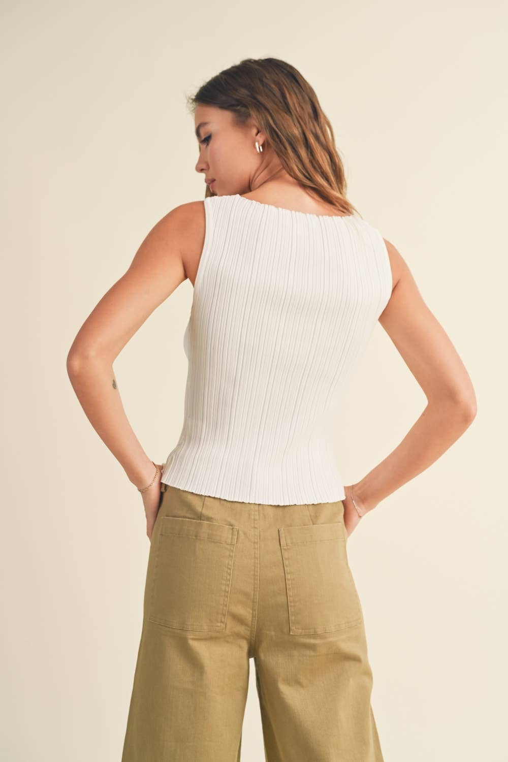 Skye Ribbed Top | Color Options