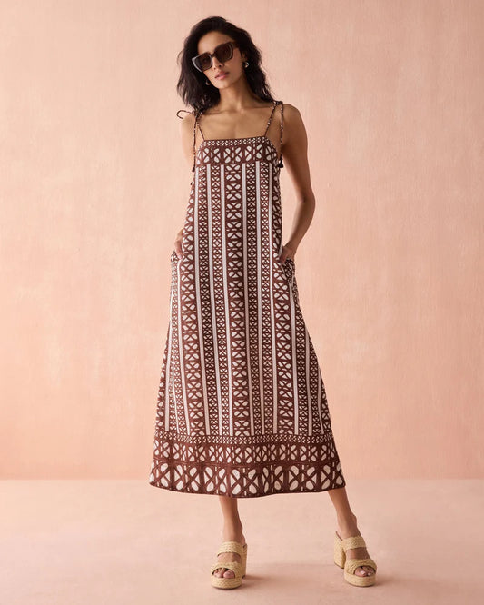 Cacao Maxi Dress