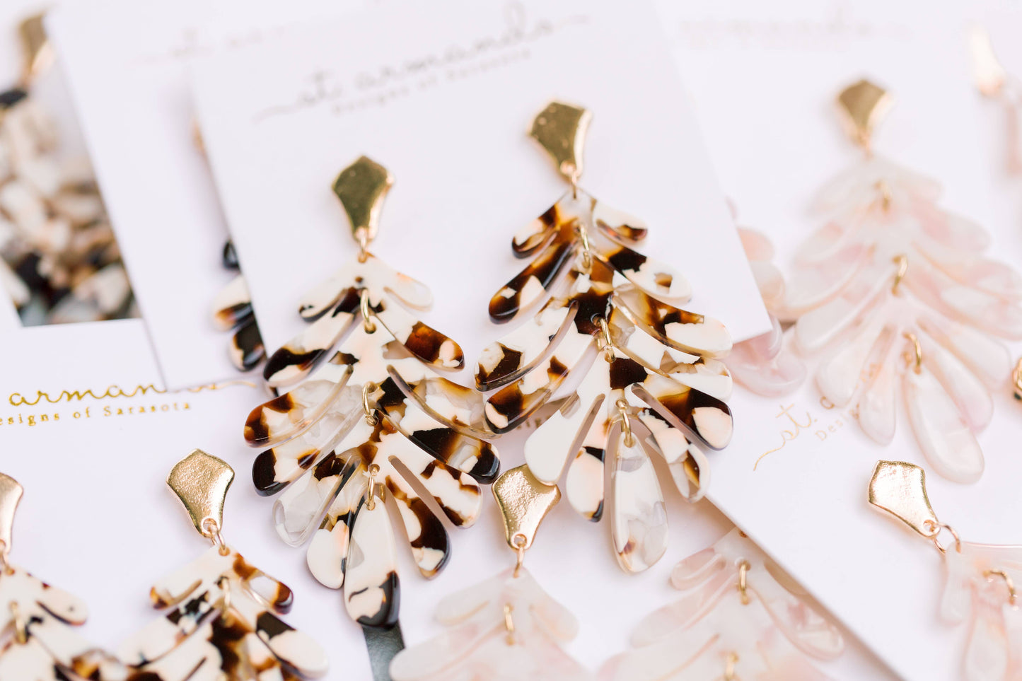 Cocoa Palm Earrings