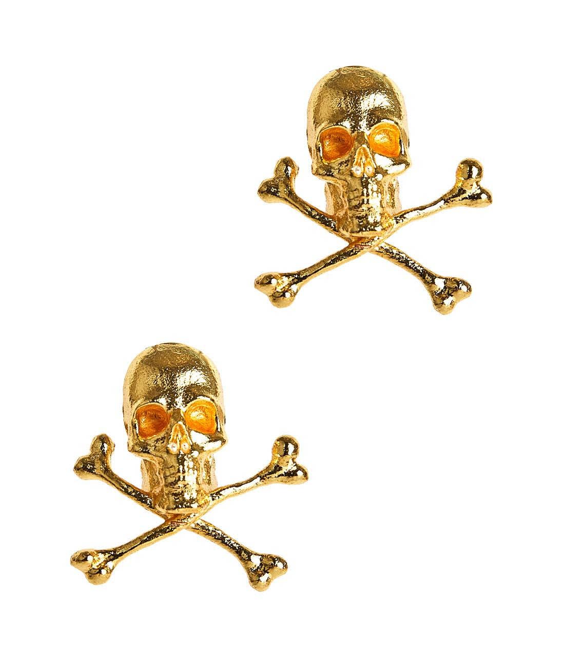 Skull Stud - Gold - WS