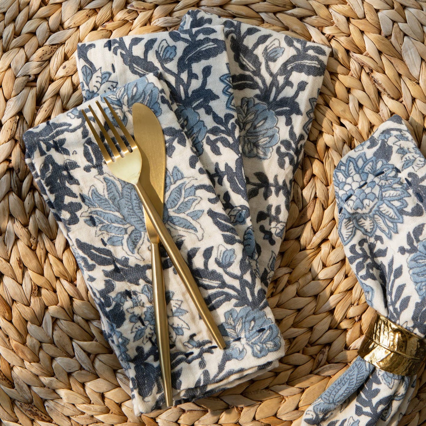 Briar Double Weave Napkins | Set of 4