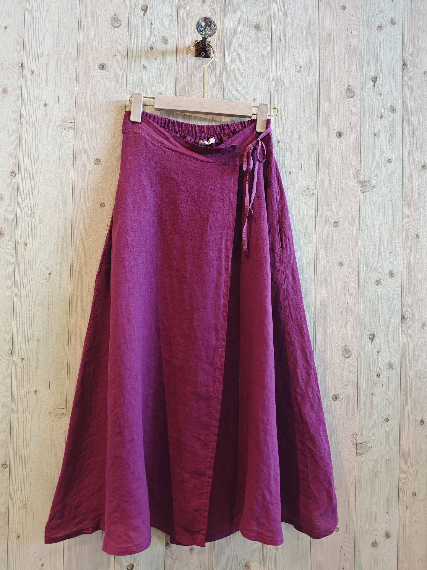 REF 6088 100% LINEN SKIRT