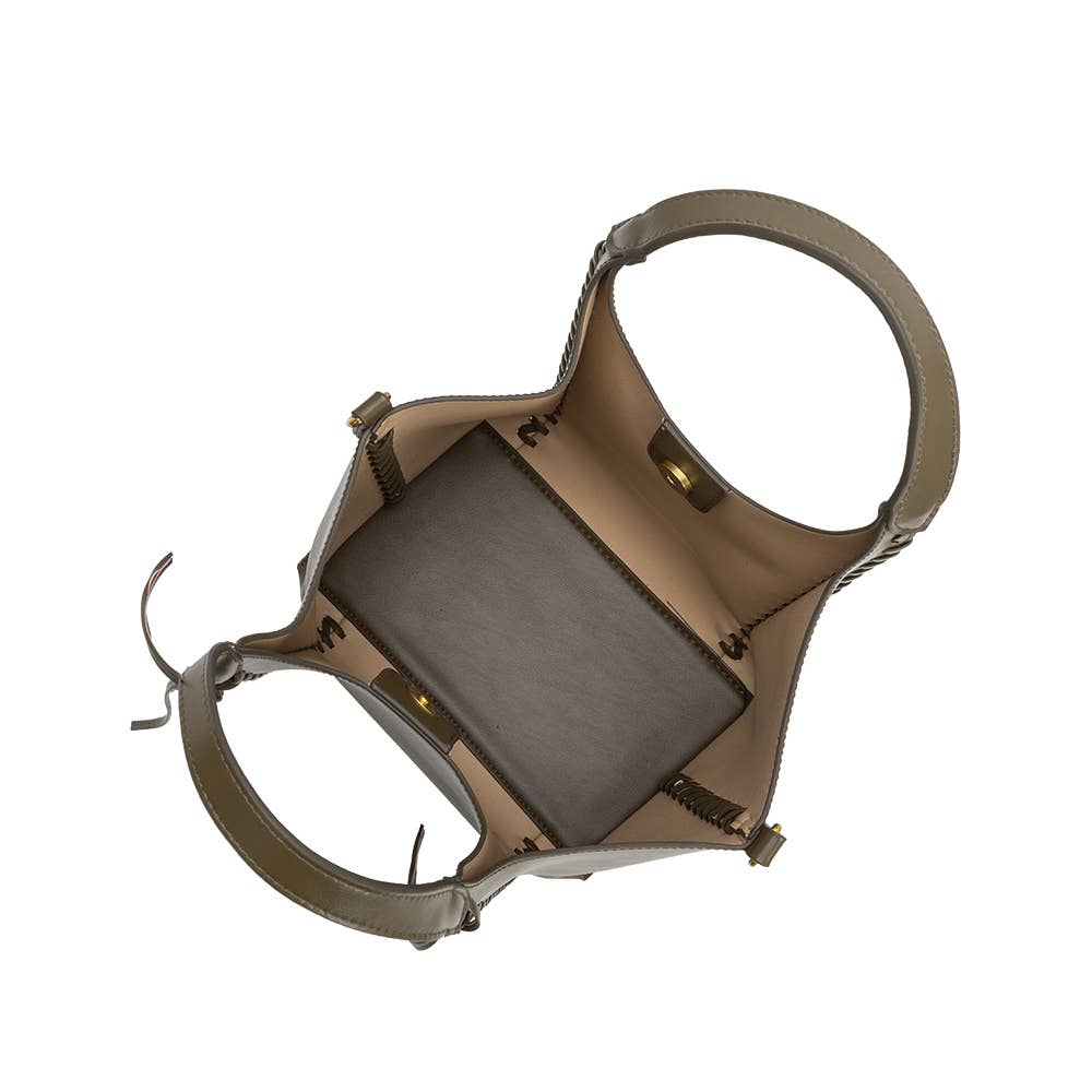 Belinda Olive Tote Bag