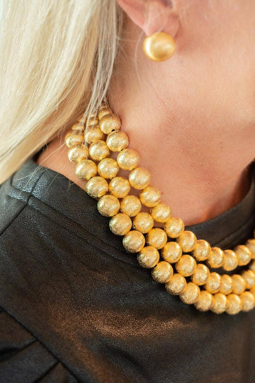 Ball Studs - 18k Gold Plated - WS