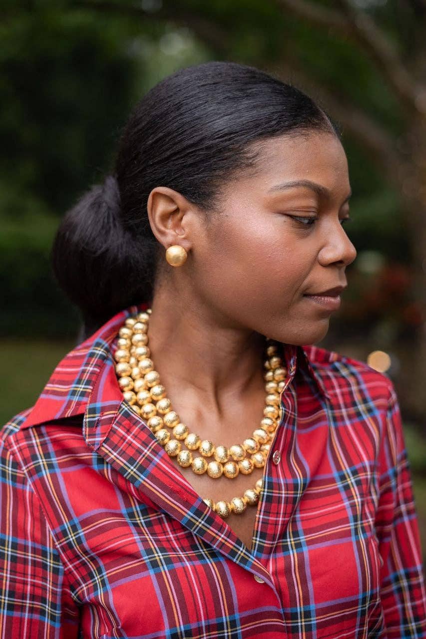 Ball Studs - 18k Gold Plated - WS