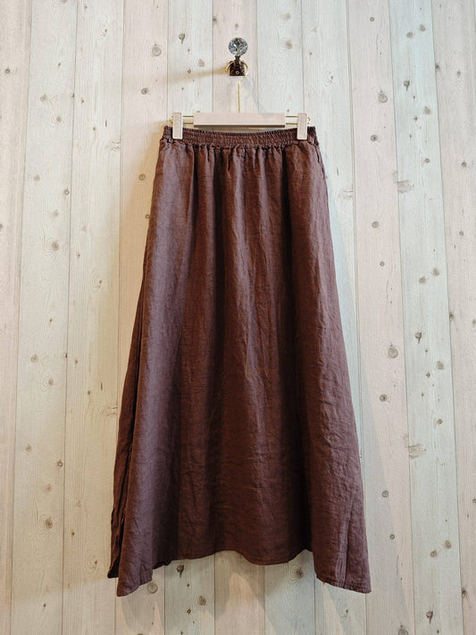 REF 1369 100% LINEN SKIRT