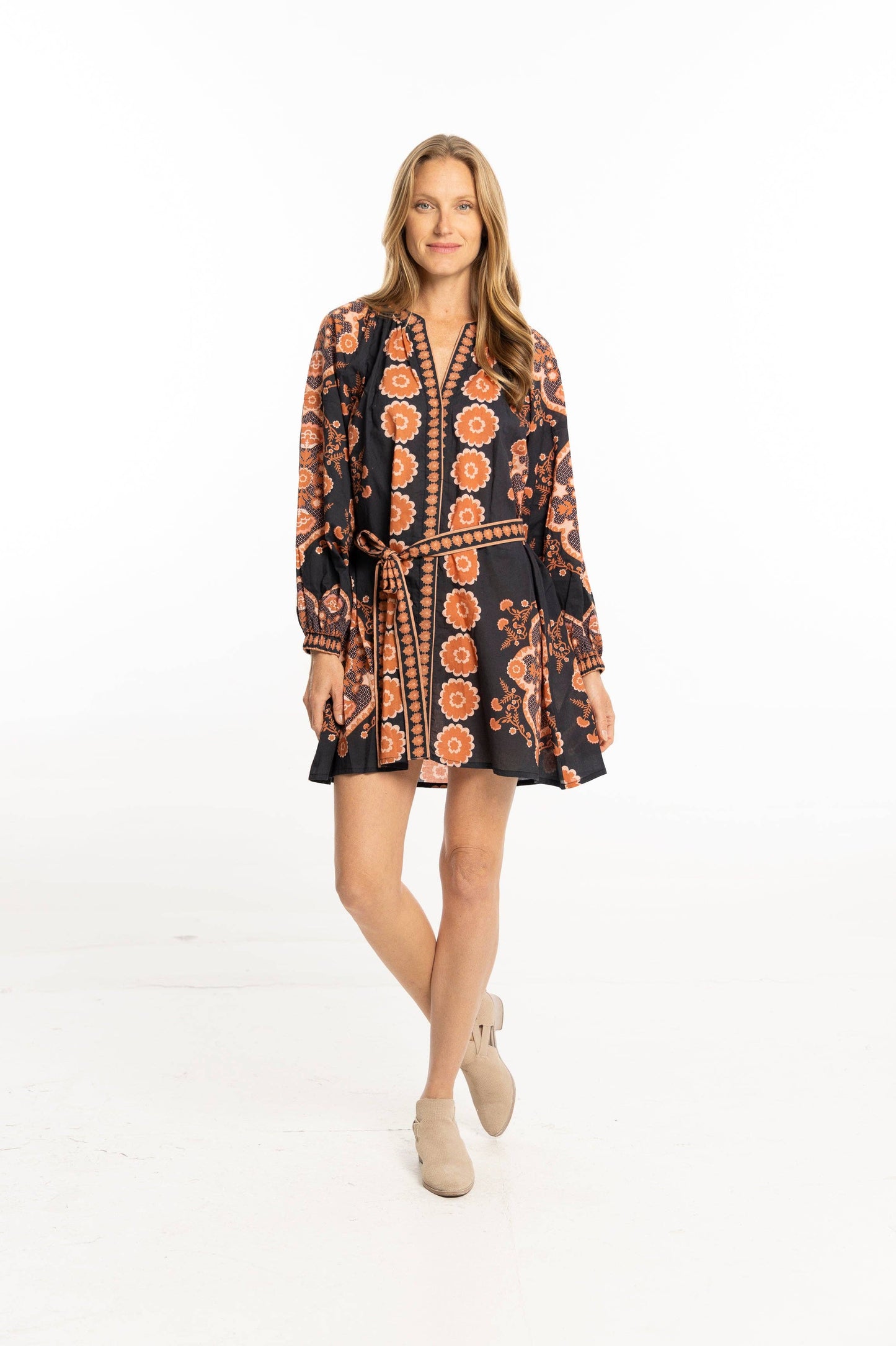 Grace Dress Tunic. Desert Sand