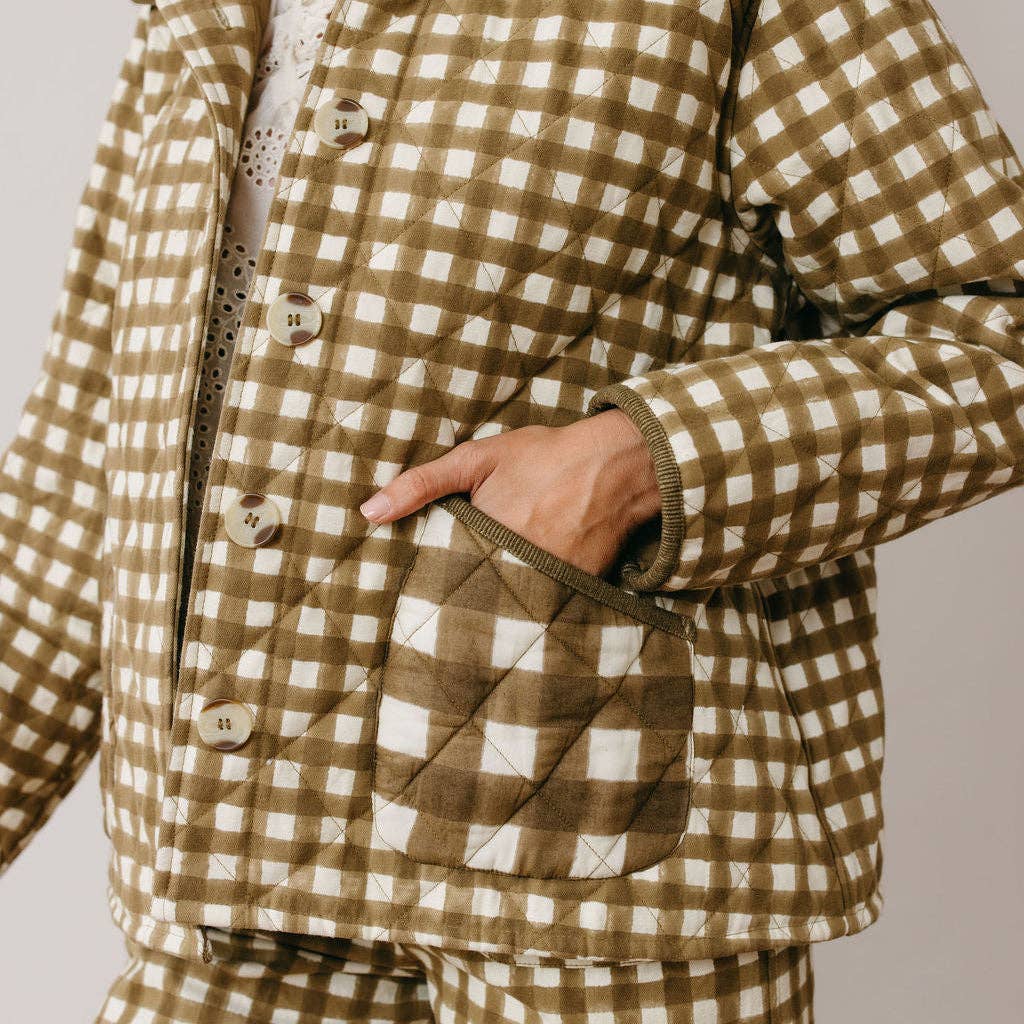 Gingham Jacket